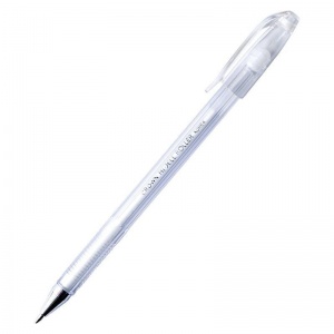 Ручка гелевая Crown Hi-Jell Pastel (0.5мм, белая пастель) 12шт. (HJR-500P)