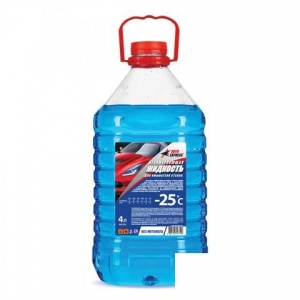 Жидкость незамерзающая Auto Express, 4л, до -25°С, на основе изопропилового спирта (AE1125)