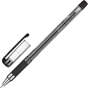 Ручка шариковая Attache Expert (0.5мм, черный цвет чернил, масляная основа) 1шт.