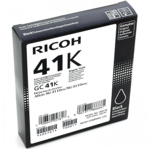 Картридж оригинальный Ricoh GC41K (2500 страниц) черный