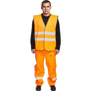 Спец.одежда Жилет сигнальный тип 2Т, оранжевый (размер 48-50 (L))