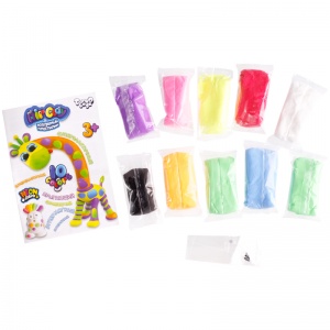 Пластилин воздушный 10 цветов Danko toys Air Clay" (ARCL-03-01)