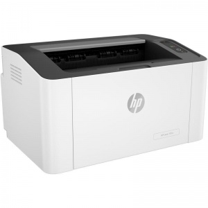 Принтер лазерный монохромный HP Laser 107a, А4, белый/черный (4ZB77A)