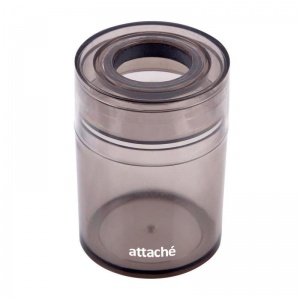 Скрепочница магнитная закрытая Attache (пластик) + 20 скрепок
