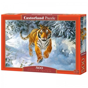 Пазл 500 элементов Castorlаnd "Амурский тигр", картонная коробка (B-52400)