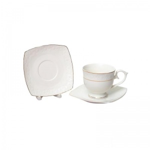 Чайный набор фарфоровый Balsford Нежность, на 6 персон (12 предметов) (179-01004)
