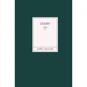Ежедневник недатированный А5 Listoff Emerald (112 листов) твердая обложка, матовая ламинация