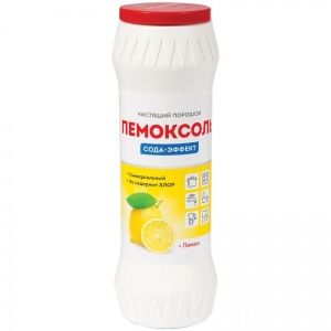 Чистящее средство универсальное OfficeClean Пемоксоль "Лимон. Сода-эффект", порошок, 400г (257959), 20шт.