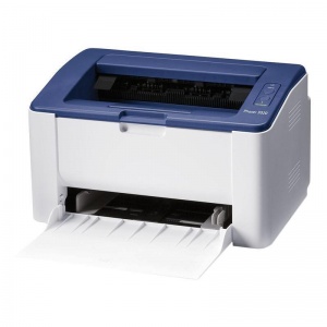 Принтер лазерный монохромный Xerox Phaser 3020, белый/синий, USB/Wi-Fi (3020V_BI)