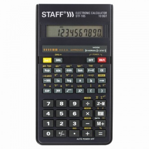 Калькулятор научный Staff STF-165 (10-разрядный) черный (STF-165)
