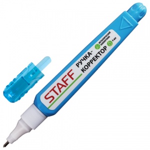 Корректирующая ручка Staff, 4мл, металлический наконечник (226815)