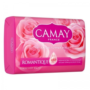 Мыло кусковое туалетное Camay "Romantique", бумажная обертка, 85г (67435961), 6шт.