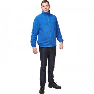 Спец.одежда летняя Толстовка флис, 190 г/м2, синий, размер XL