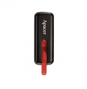 Флэш-диск USB 16Gb Apacer Handy Steno AH 326, черный (AP16GAH326B-1)
