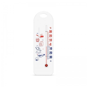 Термометр для холодильных витрин Стеклоприбор ТБ-3-М1, спиртовой