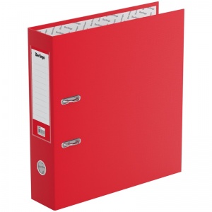 Папка с арочным механизмом Berlingo (70мм, А4, картон/бумвинил) красная (AM4511), 20шт.
