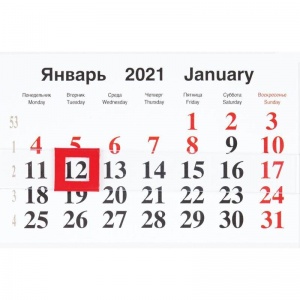 Календарь-домик на 2021 год Сувенир "Природа" (210x70мм)
