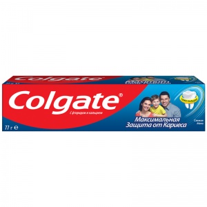 Зубная паста Colgate "Максимальная защита от кариеса. Свежая мята", 50мл (7891024149003)