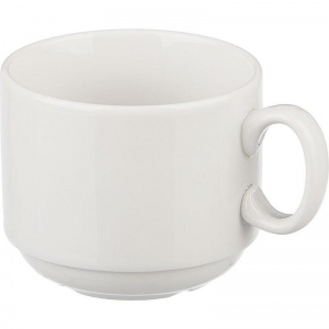 Чайная пара Добруш Экспресс, чашка фарфоровая 220мл + блюдце (C1628), 12 уп.