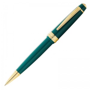 Ручка шариковая автоматическая Cross Bailey Light Polished Green Resin (0.7мм, черный цвет чернил, корпус зеленый) 1шт. (AT0742-12)
