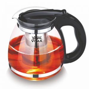 Чайник заварочный стеклянный Vitax Lulworth, 1500мл (VX-3303)