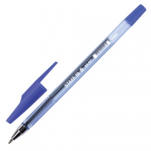 Ручка шариковая Staff AA-927 (0.35мм, синий цвет чернил, корпус тонированный) 100шт. (BP105)