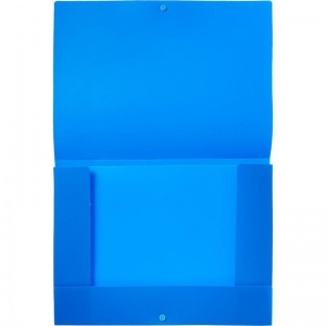 Папка-короб Attache (А4, пластик, 500мкм, на кнопке) синяя, 25шт.