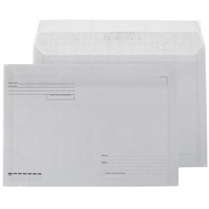 Конверт почтовый C4 Attache Economy (229x324, 90 г/кв.м, стрип с запечаткой, печать "Куда-Кому") белый, 50шт.