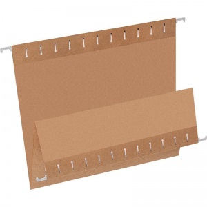 Подвесная папка А4 Attache Economy (345x240мм, до 80л., картон) коричневая, 10шт.