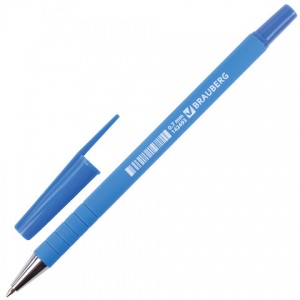 Ручка шариковая Brauberg Capital blue (0.35мм, синий цвет чернил) 12шт. (142493)