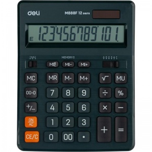 Калькулятор настольный Deli M888 (12-разрядный) зеленый