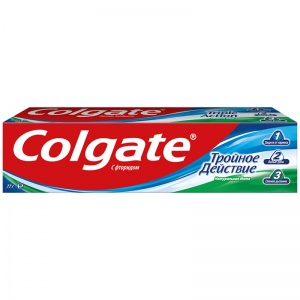 Зубная паста Colgate "Тройное действие", 50мл (7891024128954)