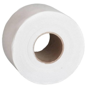 Бумага туалетная для диспенсера 1-слойная Терес Стандарт мини, белая, 200м, 12 рул/уп (Т-0020)