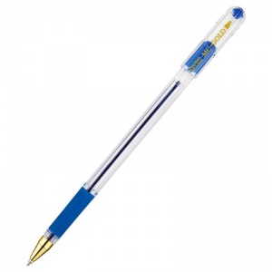 Ручка шариковая MunHwa MC Gold (0.3мм, синий цвет чернил, масляная основа) 1шт. (BMC-02)