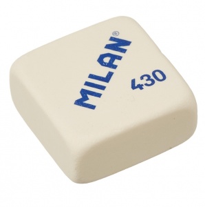 Ластик Milan 430 (прямоугольный, синтетический каучук, 28x28x13мм) 30шт. (CMM430)