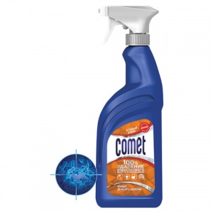 Средство для чистки ванн и душевых Comet, спрей с распылителем, 450мл (8001480703636), 14шт.