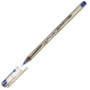 Ручка шариковая Pensan My-Tech (0.7мм, синий цвет чернил, игольчатый стержень, масляная) 1шт. (2240/25)