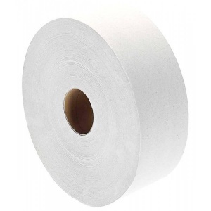 Бумага туалетная для диспенсера 1-слойная Терес Эконом макси, белая, 480м, 6 рул/уп (Т-0015)