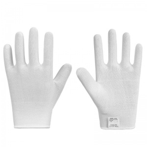 Перчатки защитные полиэфирные Чибис ПЭ, белые, 13 класс, размер 11 (XXL), 20 пар