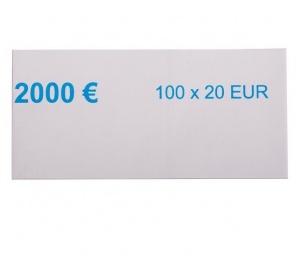 Кольцо бандерольное номинал 20 евро, 500шт.