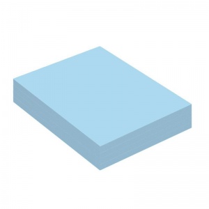 Стикеры (самоклеящийся блок) Attache Economy, 76x51мм, 3 цвета пастель, 12 блоков по 100 листов