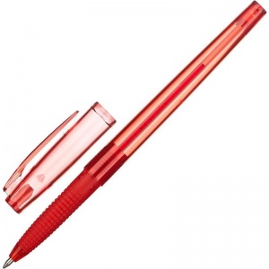 Ручка шариковая Pilot Super Grip G (0.22мм, красный цвет чернил, масляная основа) 12шт. (BPS-GG-F-R)