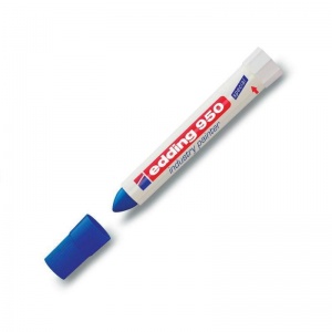 Маркер промышленный Edding E-950 (10мм, синий) пластик, 1шт. (E-950/3)
