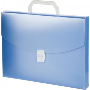 Папка-портфель Attache Selection Breeze (А4, 6 отделений, голубая, 345х240мм)