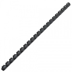 Пружины для переплета пластиковые Brauberg, 10мм, А4, черные, 100шт. (530813)