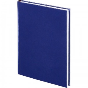 Ежедневник недатированный А5 Альт Ideal (136 листов) обложка кожзам, синяя