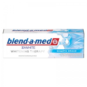 Зубная паста Blend-a-Med 3D White Whitening Therapy. Защита эмали, 75мл (8001090743190)