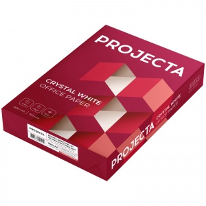 Бумага белая Projecta (А4, 80 г/кв.м, марка А, 168% CIE) 500 листов (347120)