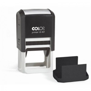 Оснастка для печати Colop Printer Q43 (43х43мм / d=40мм, пластик, с крышечкой)