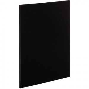 Папка файловая 10 вкладышей Attache (А4, пластик, 10мм, 500мкм) черная (055-10Е)